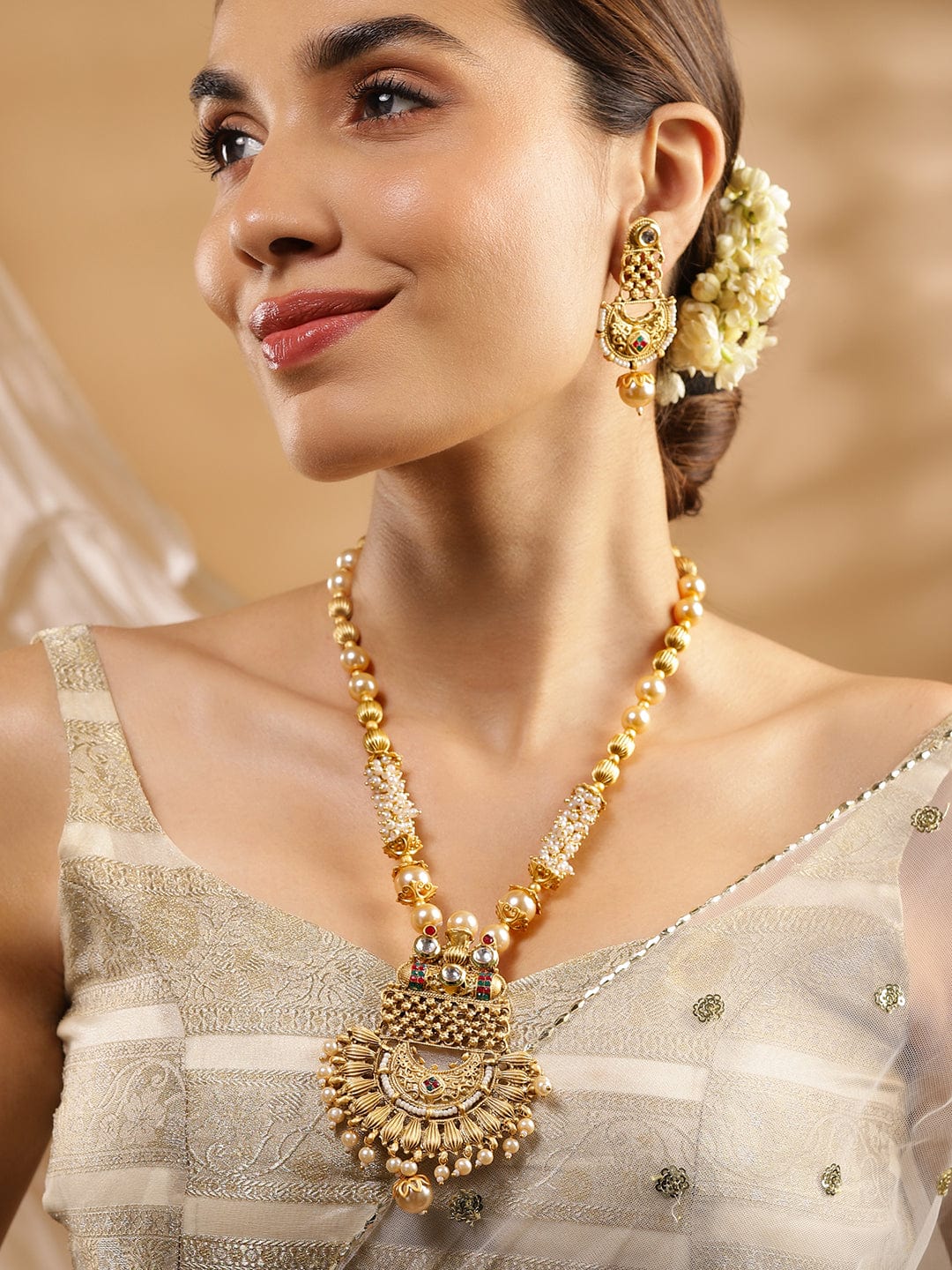 Gold-Plated Jewellery Set