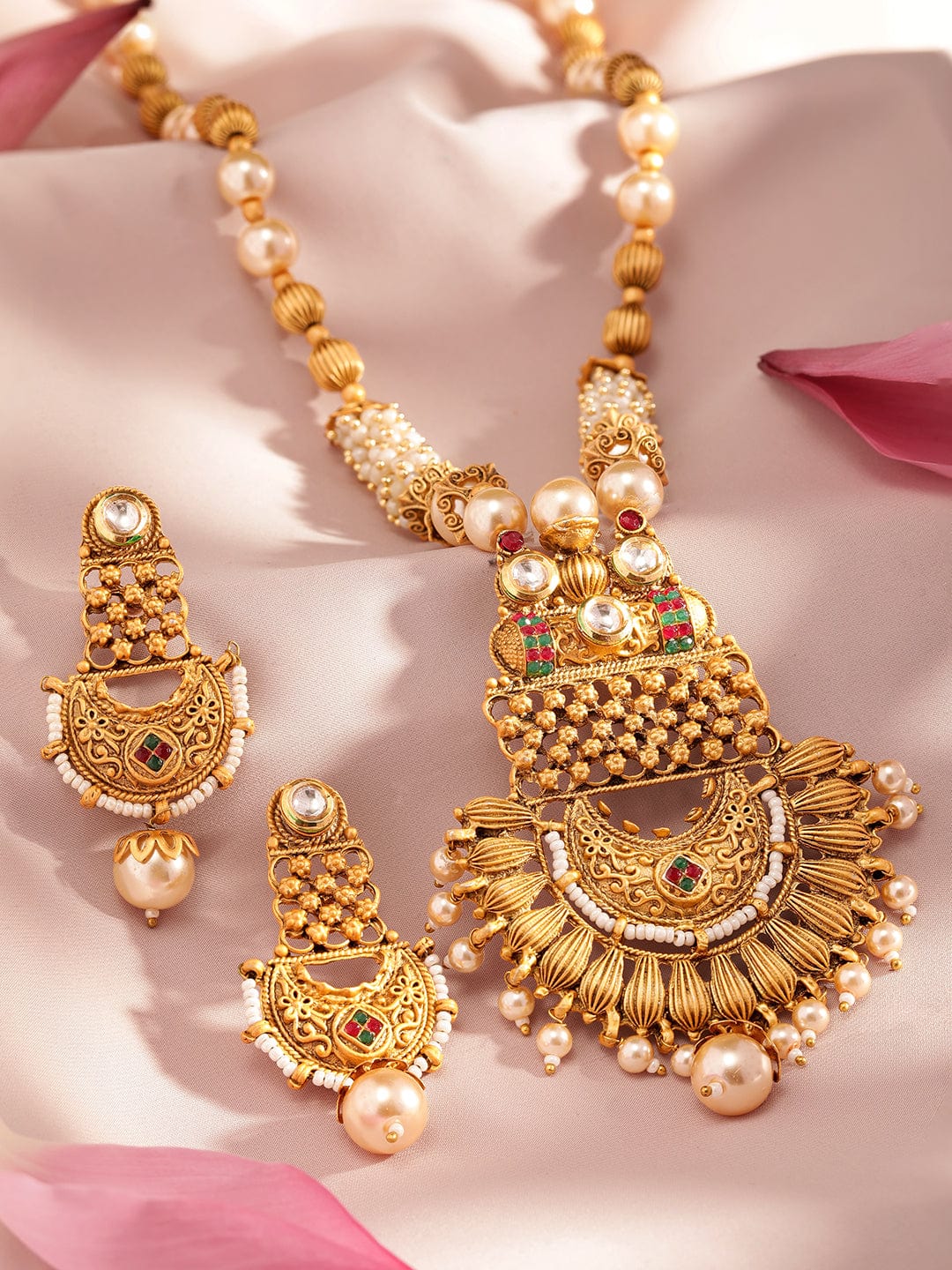 Gold-Plated Jewellery Set - Image 2